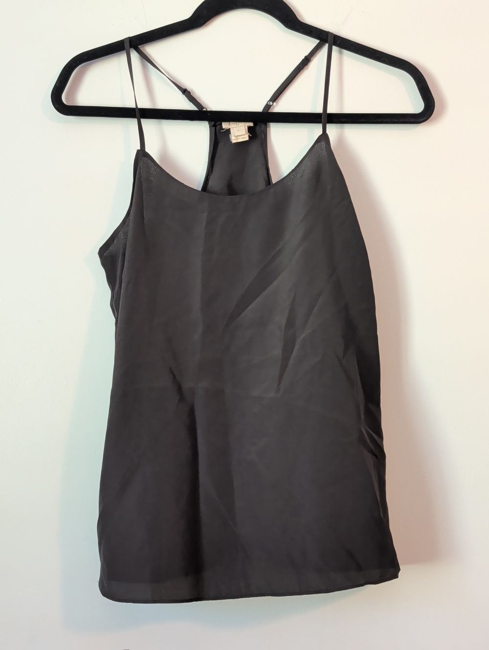 J. Crew Black Camisole with Spaghetti Straps